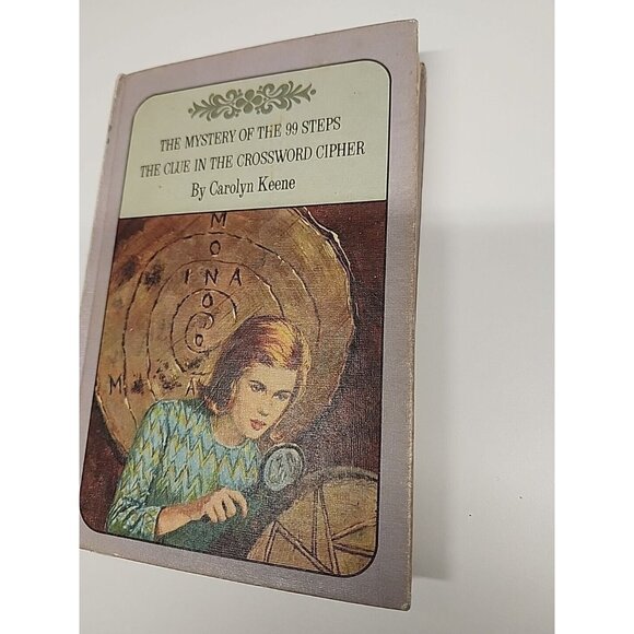 1966 Nancy Drew Double Mystery: 99 Steps & The Clue in the Crossword Cipher - Picture 3 of 10